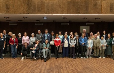 Participanbtes no auditório do CMRA