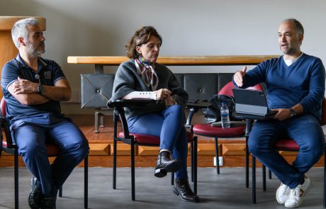 Dia Europeu da Terapia da Fala 2 Participantes sentados numa roda