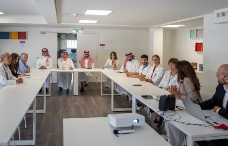 Membros da delegação saudita visitam isntalações da Unidade de Cuidados Continuados Integrados Rainha D. Leonor