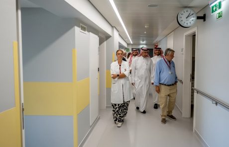 Membros da delegação saudita visitam isntalações da Unidade de Cuidados Continuados Integrados Rainha D. Leonor