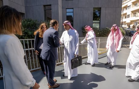 Membros da delegação saudita visitam isntalações da Unidade de Cuidados Continuados Integrados Rainha D. Leonor