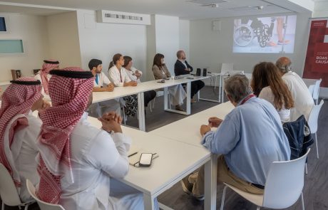 Membros da delegação saudita visitam isntalações da Unidade de Cuidados Continuados Integrados Rainha D. Leonor